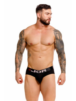 JOR Men's Underwear 2331 Cronos Briefs Color Black thumbnail 2