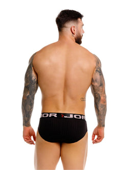 JOR Men's Underwear 2331 Cronos Briefs Color Black thumbnail 3