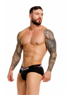 JOR Men's Underwear 2331 Cronos Briefs Color Black thumbnail 4