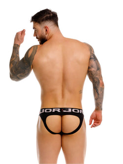 JOR Men's Underwear 2332 Cronos Jockstrap Color Black thumbnail 3