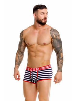 JOR Men's Underwear 2334 Santorini Trunks Color Stripes thumbnail 4