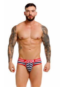 JOR Men's Underwear 2335 Santorini Briefs Color Stripes thumbnail 2