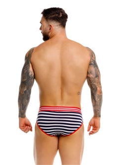 JOR Men's Underwear 2335 Santorini Briefs Color Stripes thumbnail 3