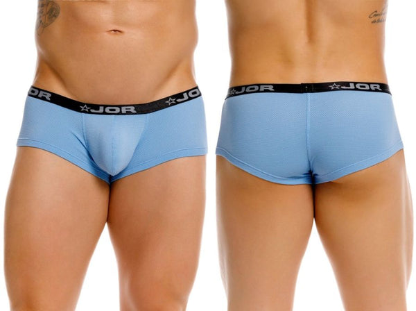 JOR Men's Underwear 2345 Cannes Trunks Color Blue