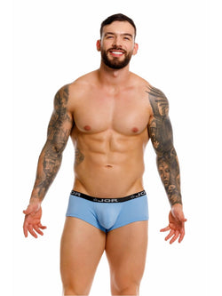 JOR Men's Underwear 2345 Cannes Trunks Color Blue thumbnail 2