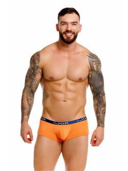 JOR Men's Underwear 2345 Cannes Trunks Color Orange thumbnail 2