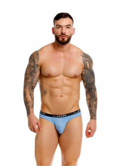 JOR Men's Underwear 2346 Cannes Bikini Color Blue thumbnail 2