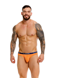 JOR Men's Underwear 2346 Cannes Bikini Color Orange thumbnail 2