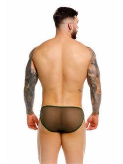 JOR Men's Underwear 2353 Origin Bikini Color Green thumbnail 3