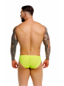 JOR Men's Underwear 2353 Origin Bikini Color Neon Green thumbnail 3