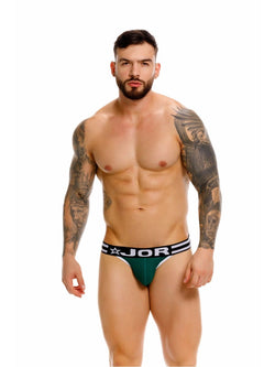 JOR Men's Underwear 2362 Rush Bikini Color Green thumbnail 2