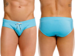 JOR Men's active and swimwear 2387 Travel Swim Briefs Color Turquoise thumbnail 1