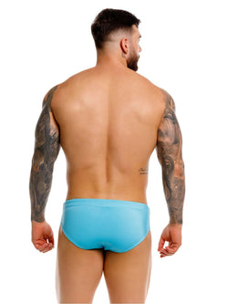 JOR Men's active and swimwear 2387 Travel Swim Briefs Color Turquoise thumbnail 3