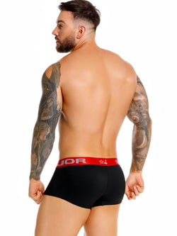 JOR 2442 Men's Underwear Astor Modern Trunks Color Black thumbnail 3
