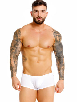 JOR 2449 Men's Underwear Sleek Invisible Trunks Color White thumbnail 2