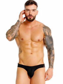 JOR 2450 Men's Underwear Invisible Briefs Sleek Comfort Color Black thumbnail 2