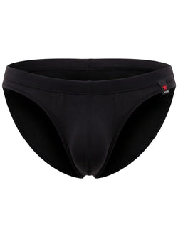 JOR 2450 Men's Underwear Invisible Briefs Sleek Comfort Color Black thumbnail 4