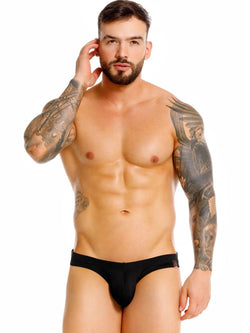 JOR 2451 Men's Underwear Invisible Sleek Thongs Color Black thumbnail 2