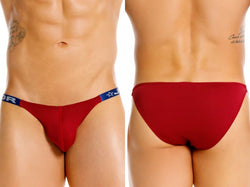 JOR 2457 Men's Underwear Eros Briefs Color Wine thumbnail 1