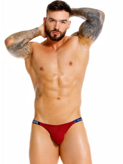 JOR 2457 Men's Underwear Eros Briefs Color Wine thumbnail 2