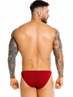 JOR 2457 Men's Underwear Eros Briefs Color Wine thumbnail 3
