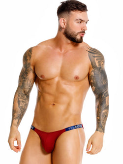 JOR 2457 Men's Underwear Eros Briefs Color Wine thumbnail 4