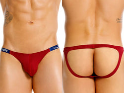 JOR 2458 Men's Underwear Eros Stylish Jockstrap Color Wine thumbnail 1