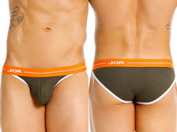 JOR 2460 Men's Underwear Rush Briefs Color Green thumbnail 1