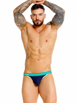 JOR 2461 Men's Underwear Rush Jockstrap Color Blue thumbnail 2