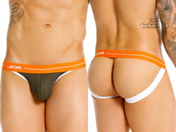 JOR 2461 Men's Underwear Rush Jockstrap Color Green thumbnail 1