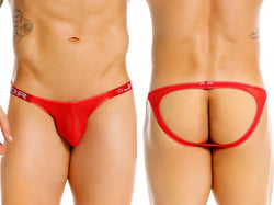 JOR 2465 Men's Underwear Frost Breathable Jockstrap Color Red thumbnail 1