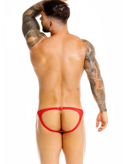 JOR 2465 Men's Underwear Frost Breathable Jockstrap Color Red thumbnail 3