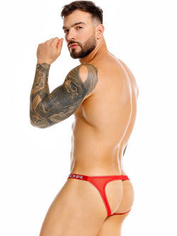 JOR 2465 Men's Underwear Frost Breathable Jockstrap Color Red thumbnail 4
