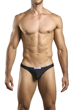 JUSTIN+SIMON Men's Underwear XSJ01 Classic Bikini Color Black thumbnail 2
