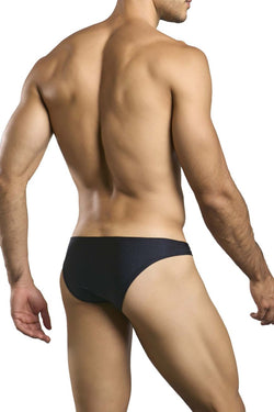 JUSTIN+SIMON Men's Underwear XSJ01 Classic Bikini Color Black thumbnail 3