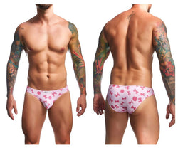 JUSTIN+SIMON Men's Underwear XSJ01 Classic Bikini Color Coquette thumbnail 1