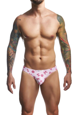 JUSTIN+SIMON Men's Underwear XSJ01 Classic Bikini Color Coquette thumbnail 2