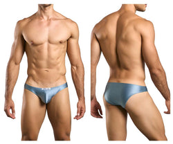 JUSTIN+SIMON Men's Underwear XSJ01 Classic Bikini Color Metal Green thumbnail 1