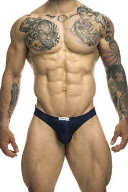 JUSTIN+SIMON Men's Underwear XSJ01 Classic Bikini Color Navy thumbnail 2