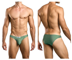 JUSTIN+SIMON Men's Underwear XSJ01 Classic Bikini Color New Green thumbnail 1