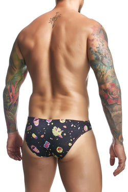 JUSTIN+SIMON Men's Underwear XSJ01 Classic Bikini Color Psycodelic thumbnail 3