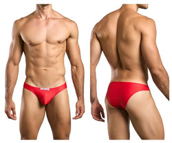 JUSTIN+SIMON Men's Underwear XSJ01 Classic Bikini Color Red thumbnail 1