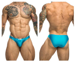 JUSTIN+SIMON Men's Underwear XSJ01 Classic Bikini Color Turquoise thumbnail 1