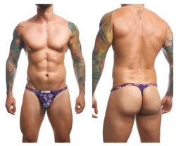 JUSTIN+SIMON Men's Underwear XSJ03 Classic Thongs Color Pride thumbnail 1