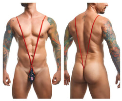 JUSTIN+SIMON Men's Underwear XSJ04 Sling Color Psycodelic thumbnail 1