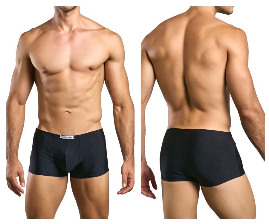JUSTIN+SIMON Men's Underwear XSJ08 Classic Trunks Color Black
