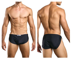 JUSTIN+SIMON Men's Underwear XSJ09 Running Shorts Color Black thumbnail 1