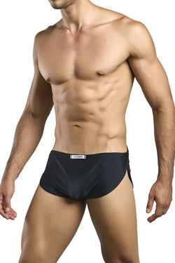 JUSTIN+SIMON Men's Underwear XSJ09 Running Shorts Color Black thumbnail 4