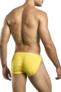 JUSTIN+SIMON Men's Underwear XSJ09 Running Shorts Color Yellow thumbnail 3