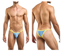 JUSTIN+SIMON Men's Underwear XSJ12 Bikini Color Baby Blue thumbnail 1